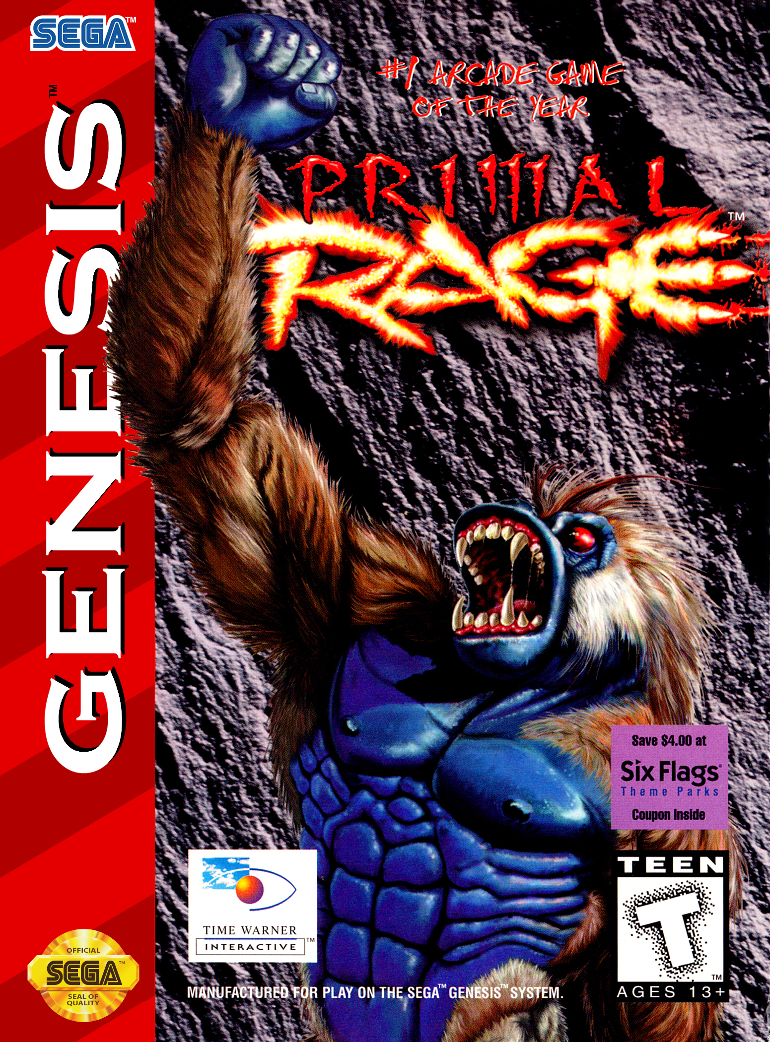 Primal Rage Details LaunchBox Games Database
