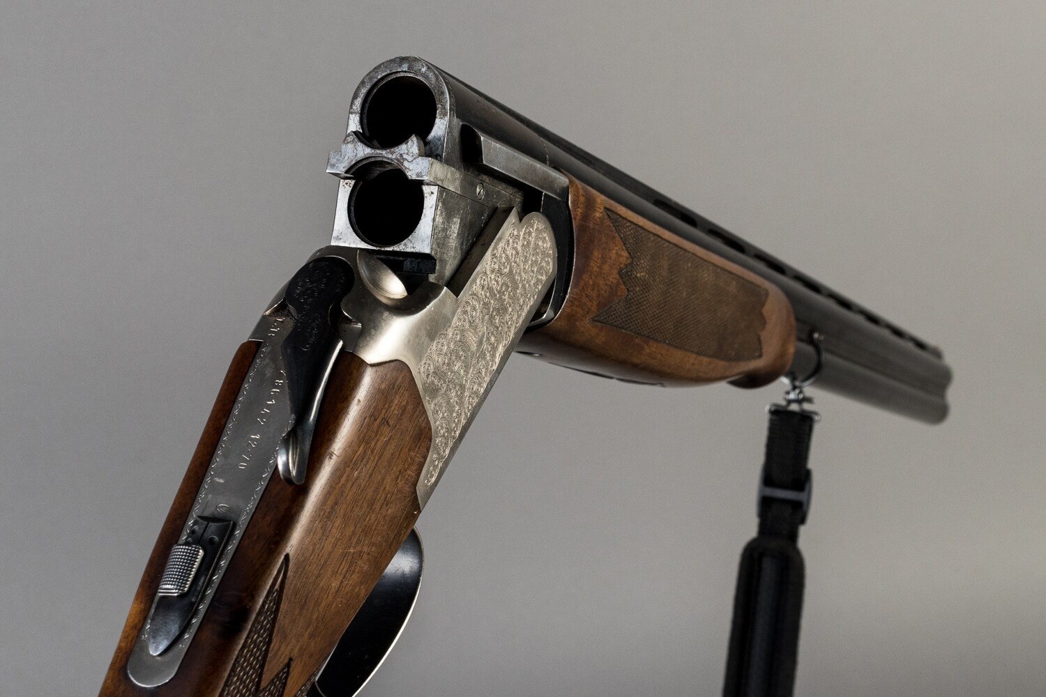 Haglgevær o/u Lanber Baron kal 12/70