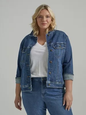 Women’s Legendary Regular Fit Denim Jacket (Plus)