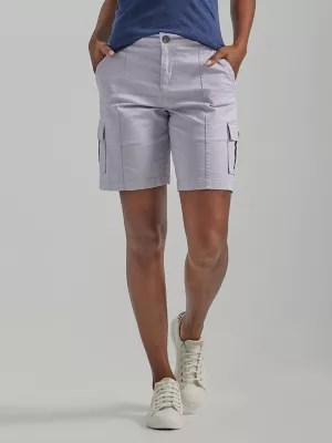 Women's Ultra Lux Comfort with FlextoGo Relaxed Fit Cargo Bermuda