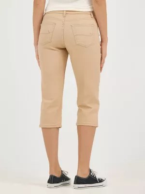 Women's Capris Relaxed Fit Capri Pants Denim Pants Lee®