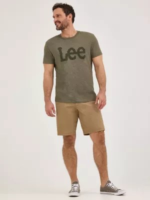 Men’s Extreme Motion Short Khaki Cargo Shorts Lee®