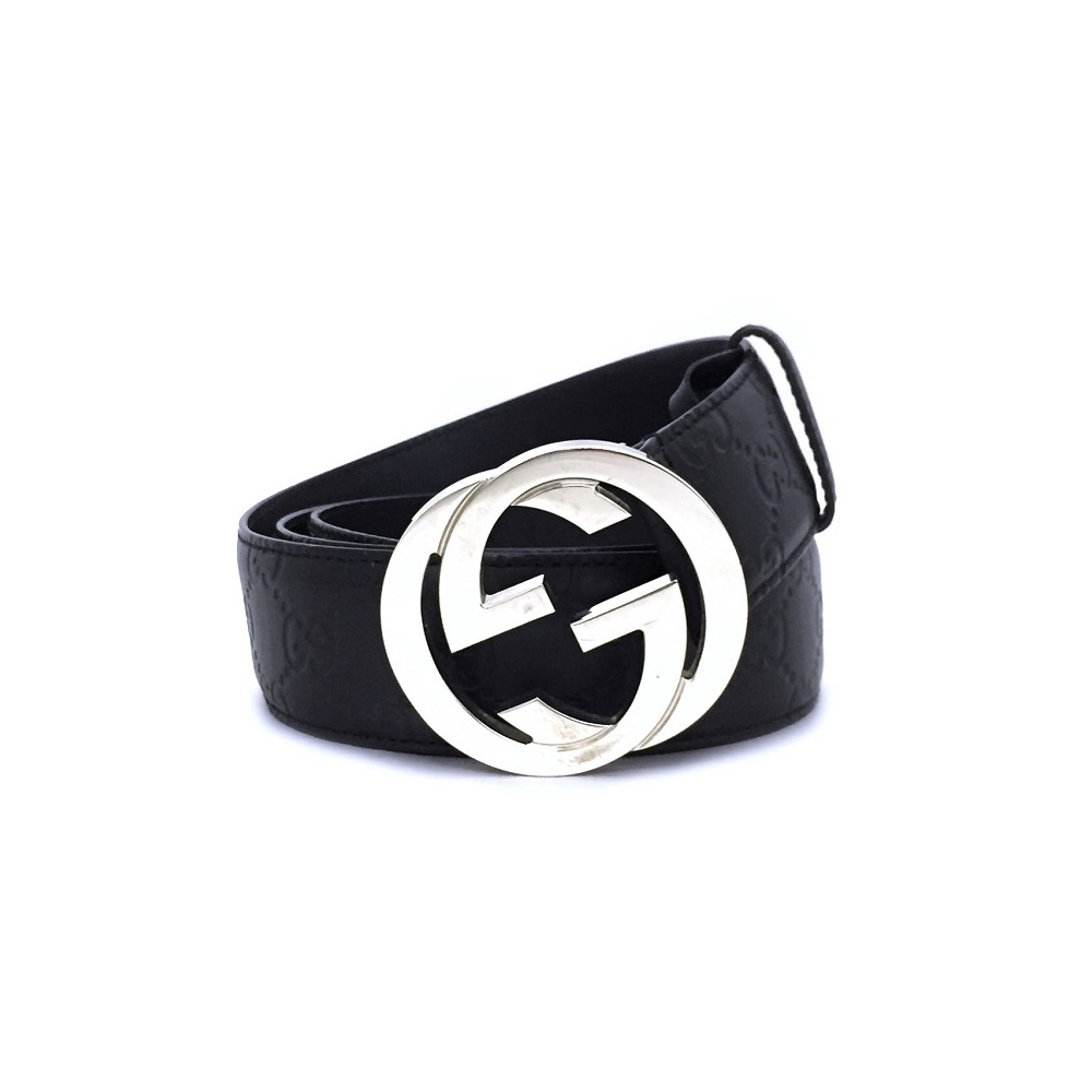 black gucci belt silver buckle womens,Save up to