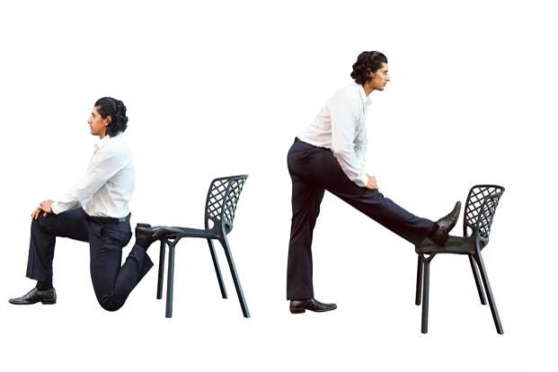 Chair Hamstring Stretch Another Home Image Ideas