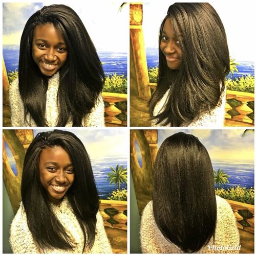 Freetress 3X Straight Crochet Hair Yaky Bounce 16"