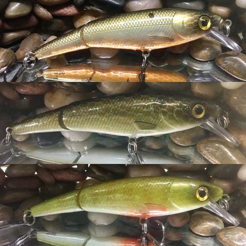 Fishing Lures Blank Swimbait UPS652 4 inch 7/16 oz