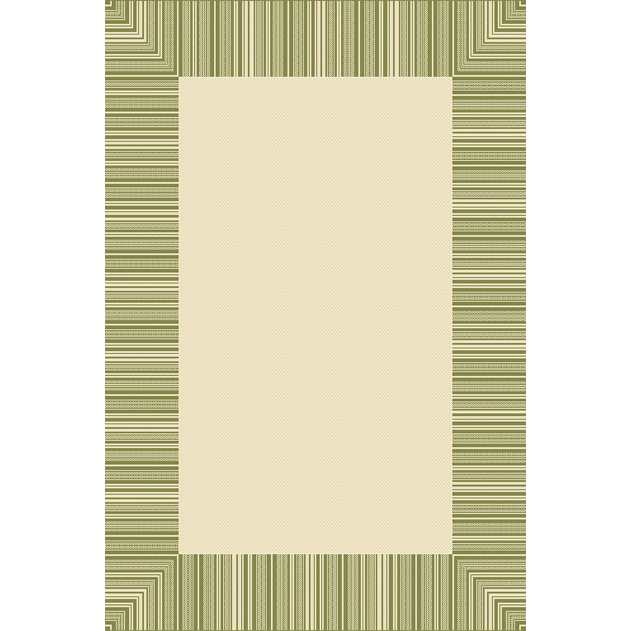 Shop 6-ft 3-in x 9-ft 6-in Rectangular Green Border Indoor ... (900 x 900 Pixel)