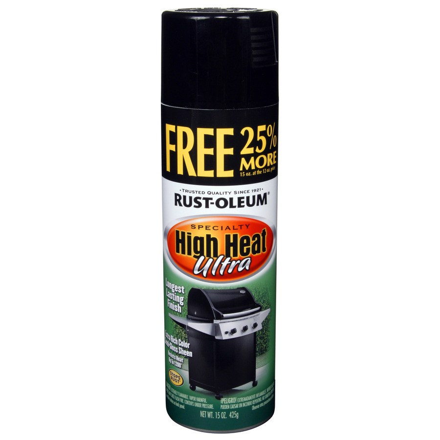 Rustoleum high heat paint red