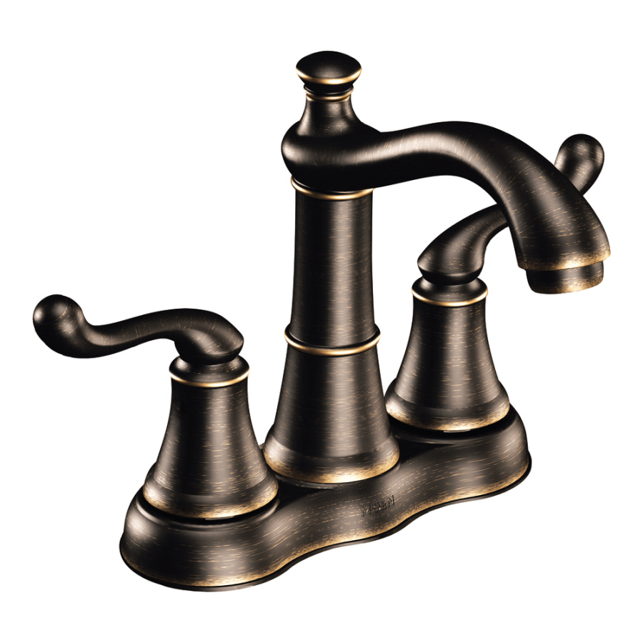 Lowes Bathroom Faucet Peerless Bayside Polished Brass 2handle 4in