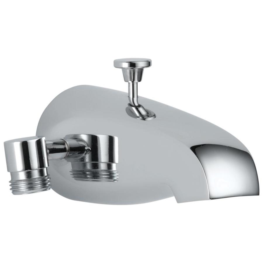 Delta Tub Faucet With Diverter Shop Delta Chrome Tub Spout with Diverter at