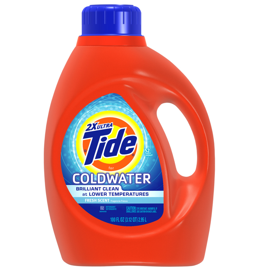 Shop Tide Cold Water 100oz Fresh Scent Laundry Detergent at