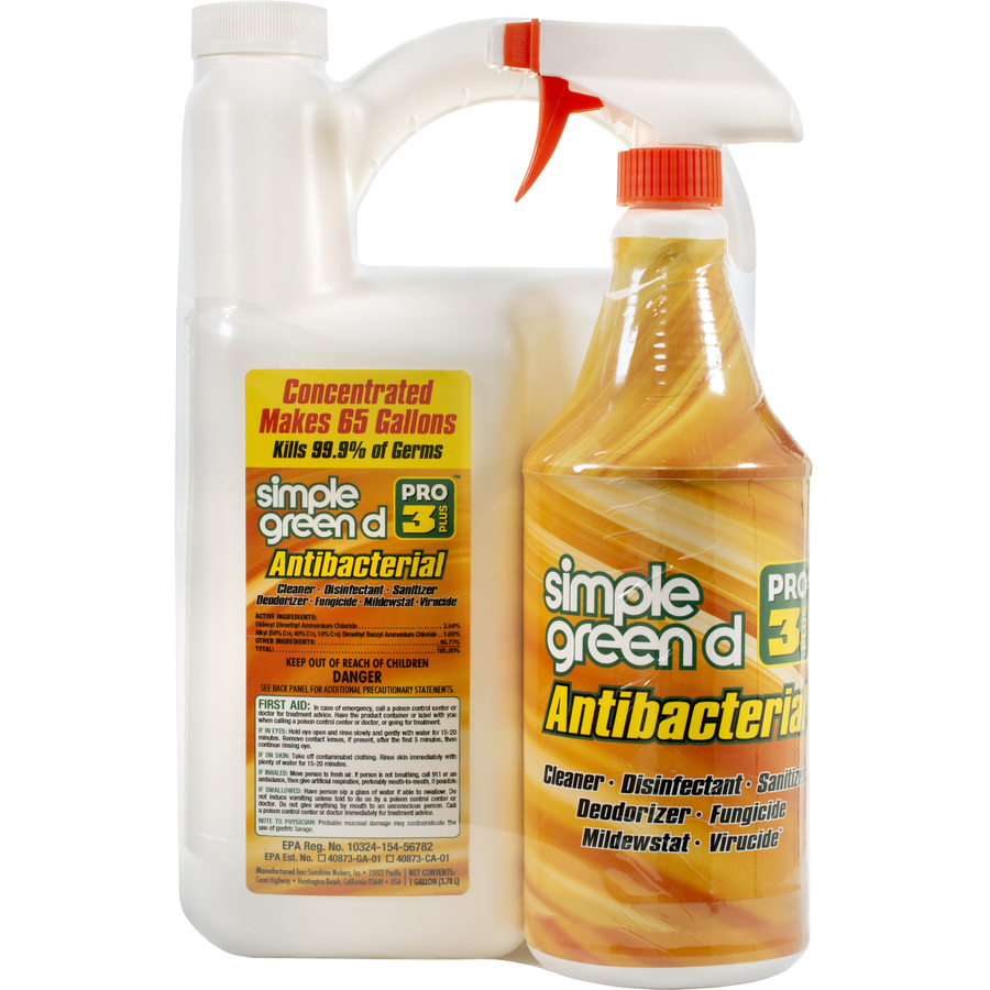 Simple GreenSimple Green D Pro 3 Plus 128fl oz Herbal Disinfectant All
