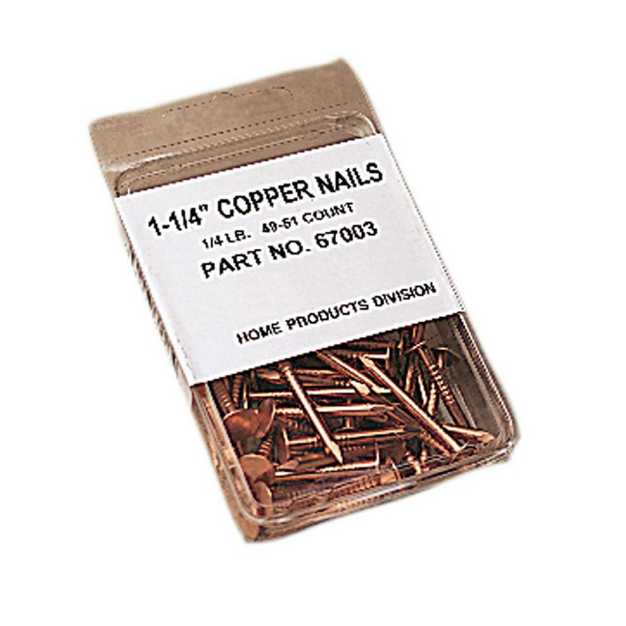 Shop Amerimax 11/4" Copper Nails at