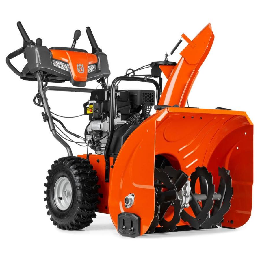 Shop Husqvarna 208cc 24in TwoStage Electric Start Gas Snow Blower