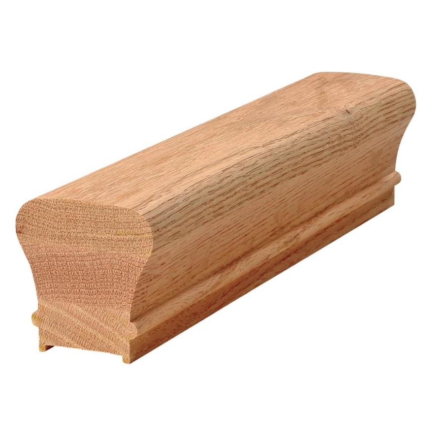 Shop Creative Stair Parts 10ft Stain Grade Red Oak Stair Handrail at