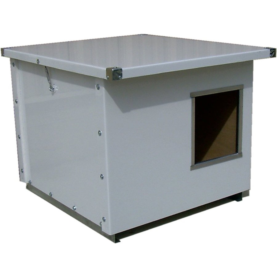 Shop Options Plus 2ft x 2.5ft x 2.41ft Metal Dog House at