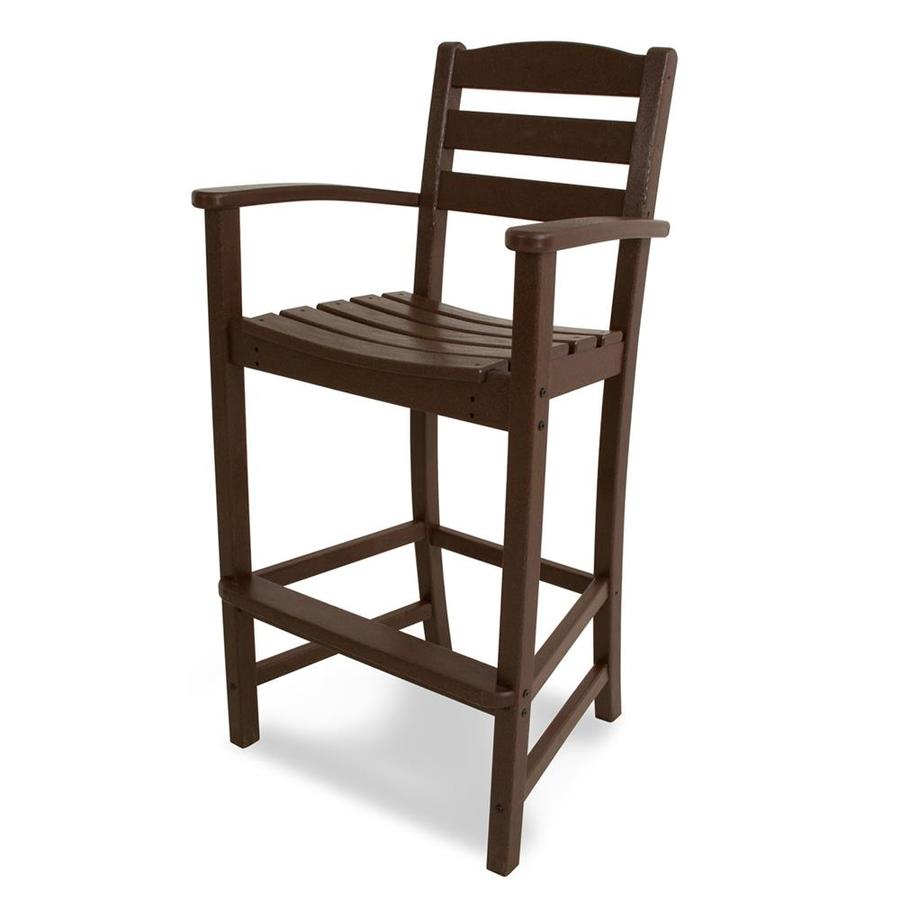 Shop POLYWOOD Slat Seat Recycled Plastic Patio Bar-Height ... (900 x 900 Pixel)