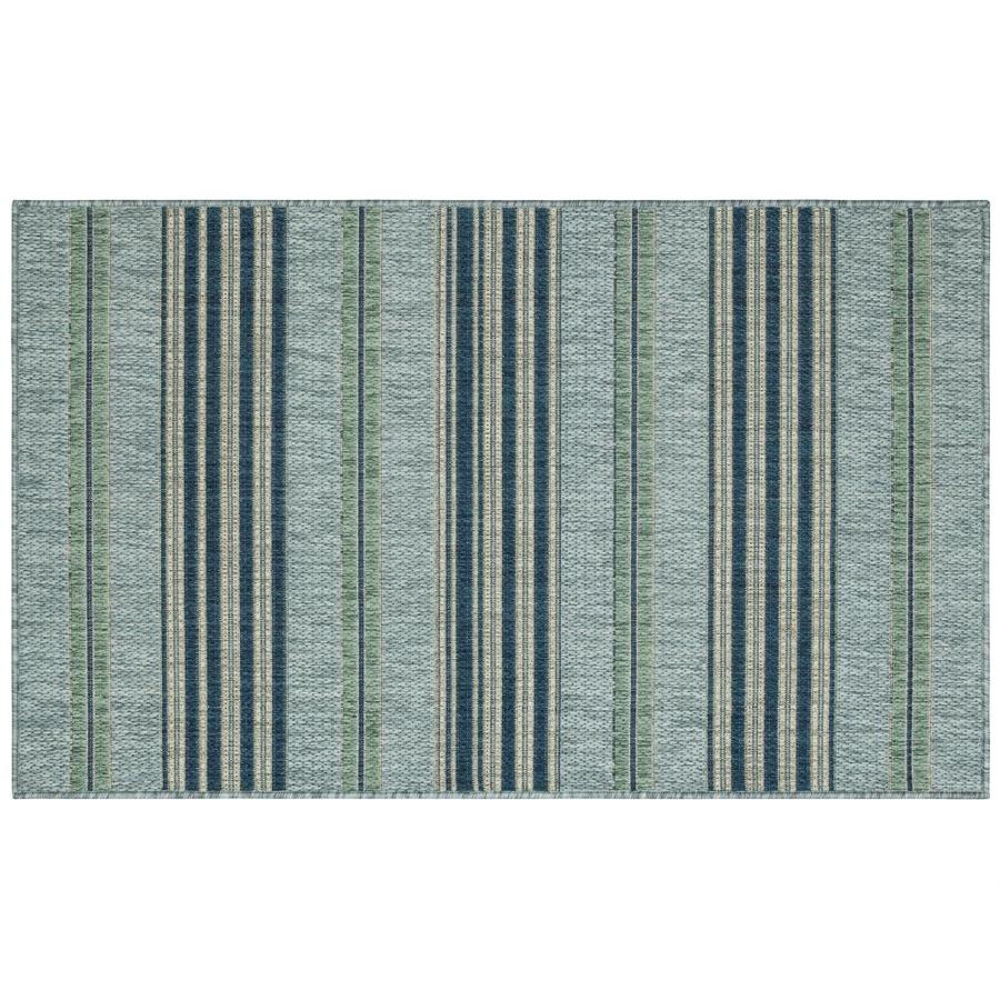 Allen + Rothallen + roth Indoor or outdoor 3 x 5 Blue Indoor/Outdoor