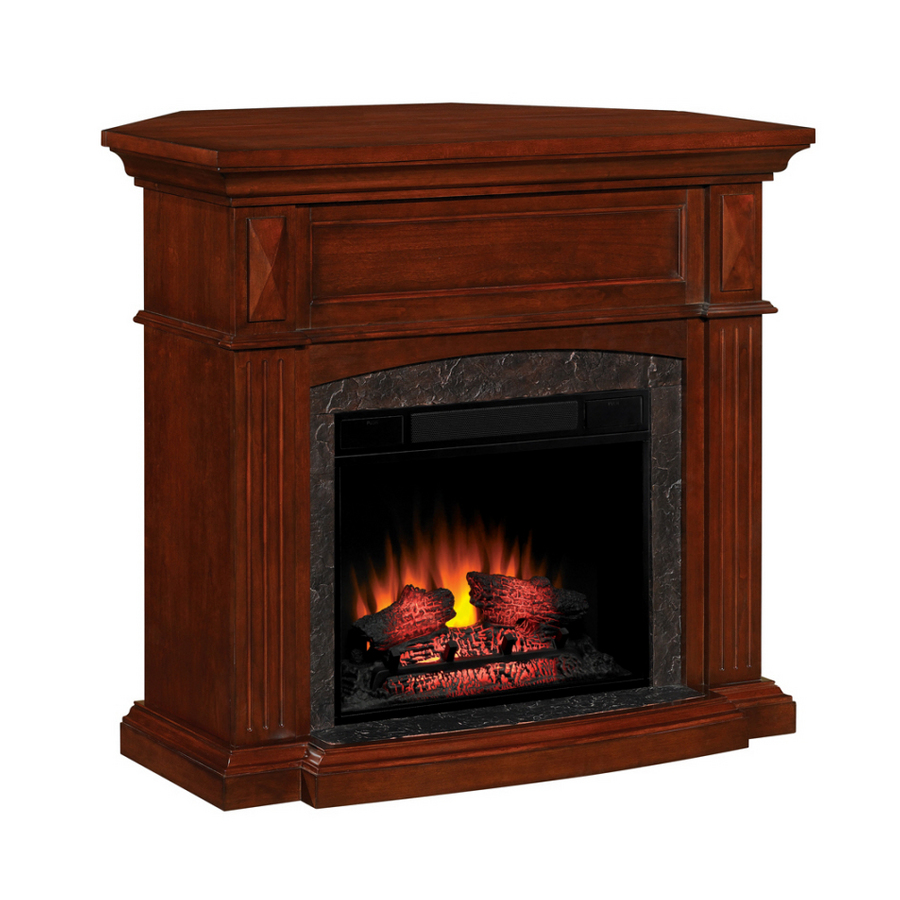 Shop allen + roth 23" Traditional AllinOne Electric Fireplace at