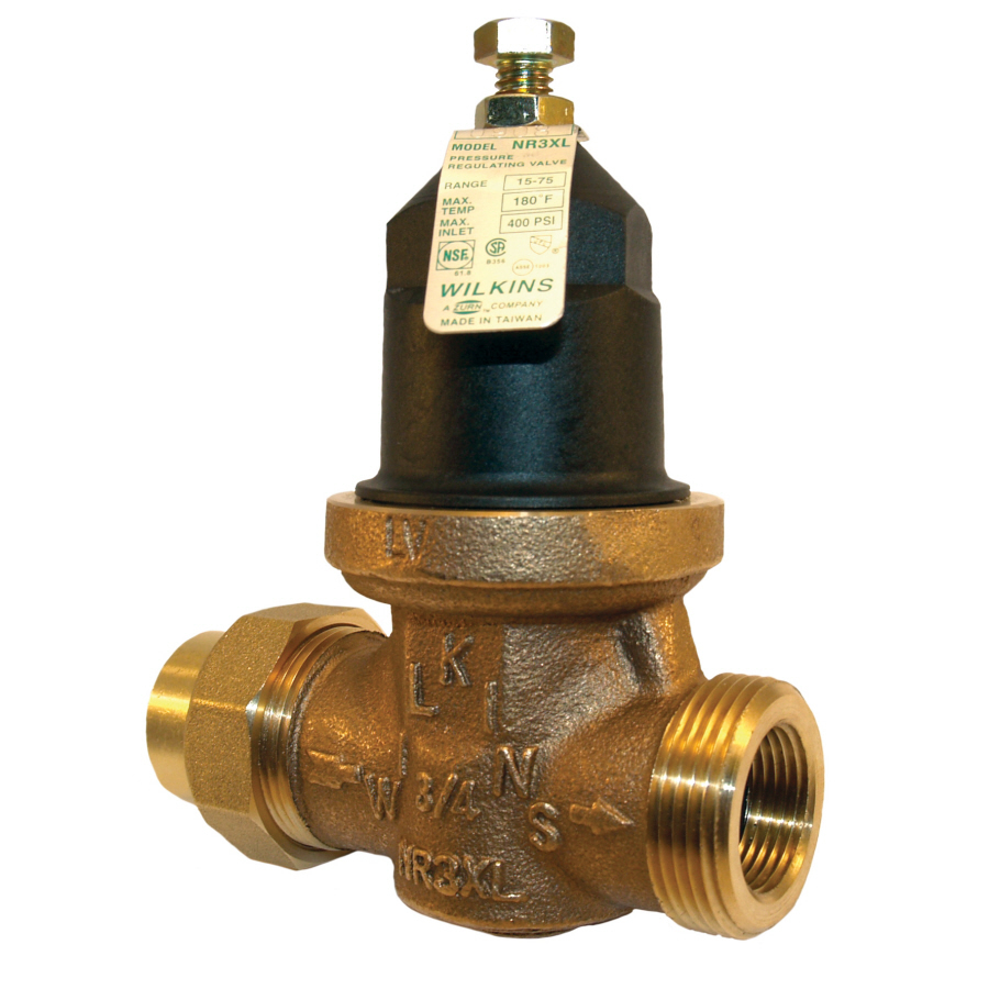 Shop Wilkins 1in Bronze Female InLine Pressure Reducing Valve at