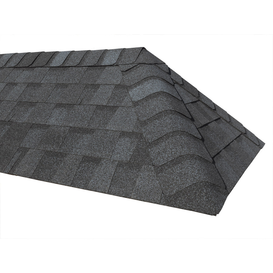 Shop CertainTeed Shadow Ridge Perforated Atlantic Blue AR Hip and Ridge