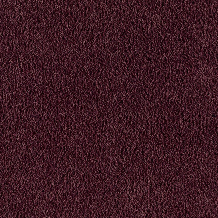 Shop Mohawk Essentials Sea Bright Dark Plum Textured Indoor Carpet at