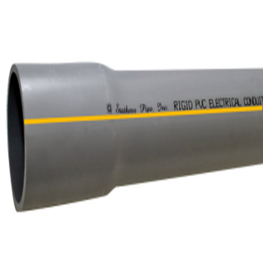Shop Southern Pipe PVC 10ft Conduit 1/2in; Actual .84in