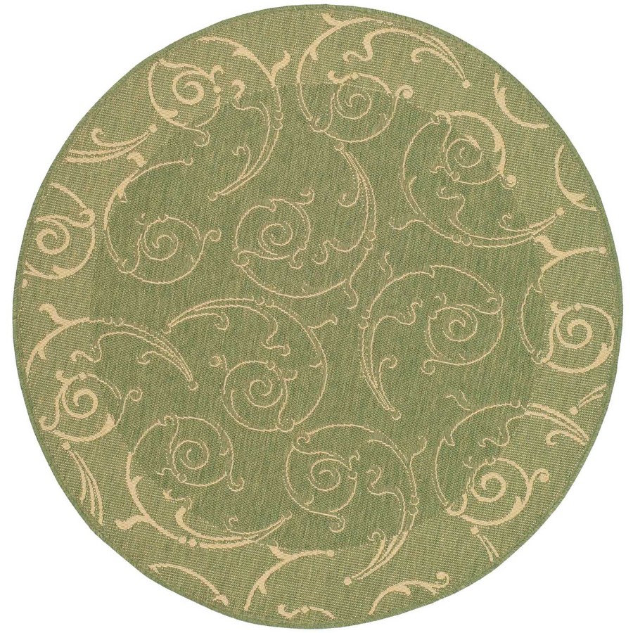 Round Woven Outdoor Rug Photos