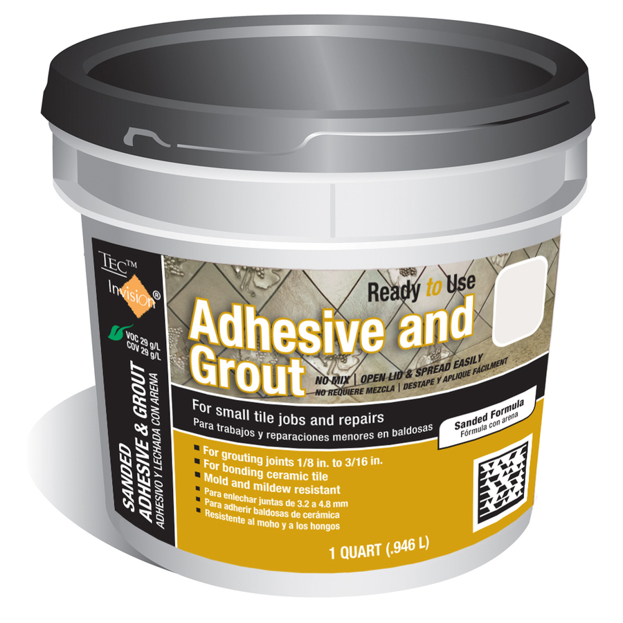 Shop TEC 1Quart Trowel Tile Adhesive at