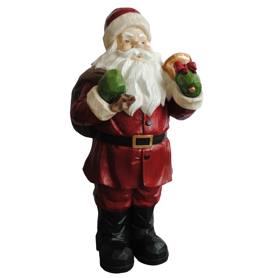 Shop Holiday Living 2.85ft Santa Outdoor Christmas Decoration at