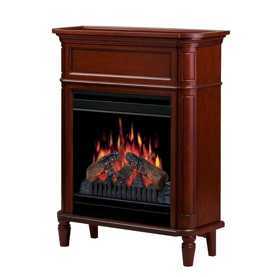 Shop Dimplex 31in W Cherry Wood Electric Fireplace with Thermostat and