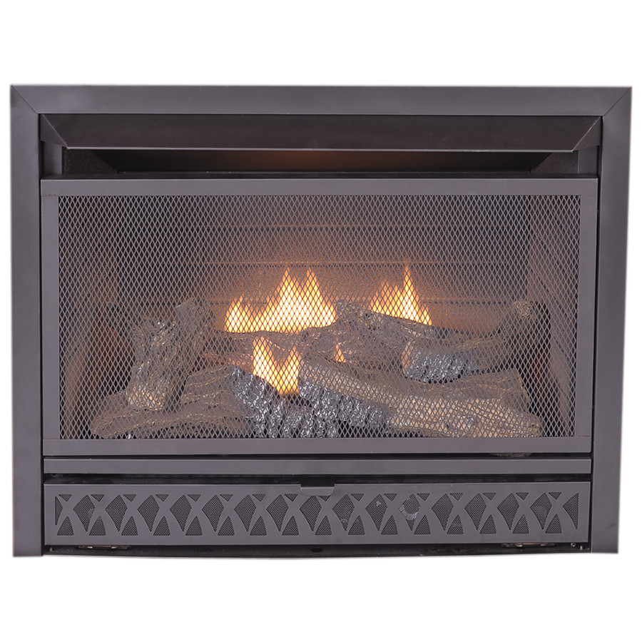 Shop 28.75in W 26,000BTU Black VentFree DualBurner Gas