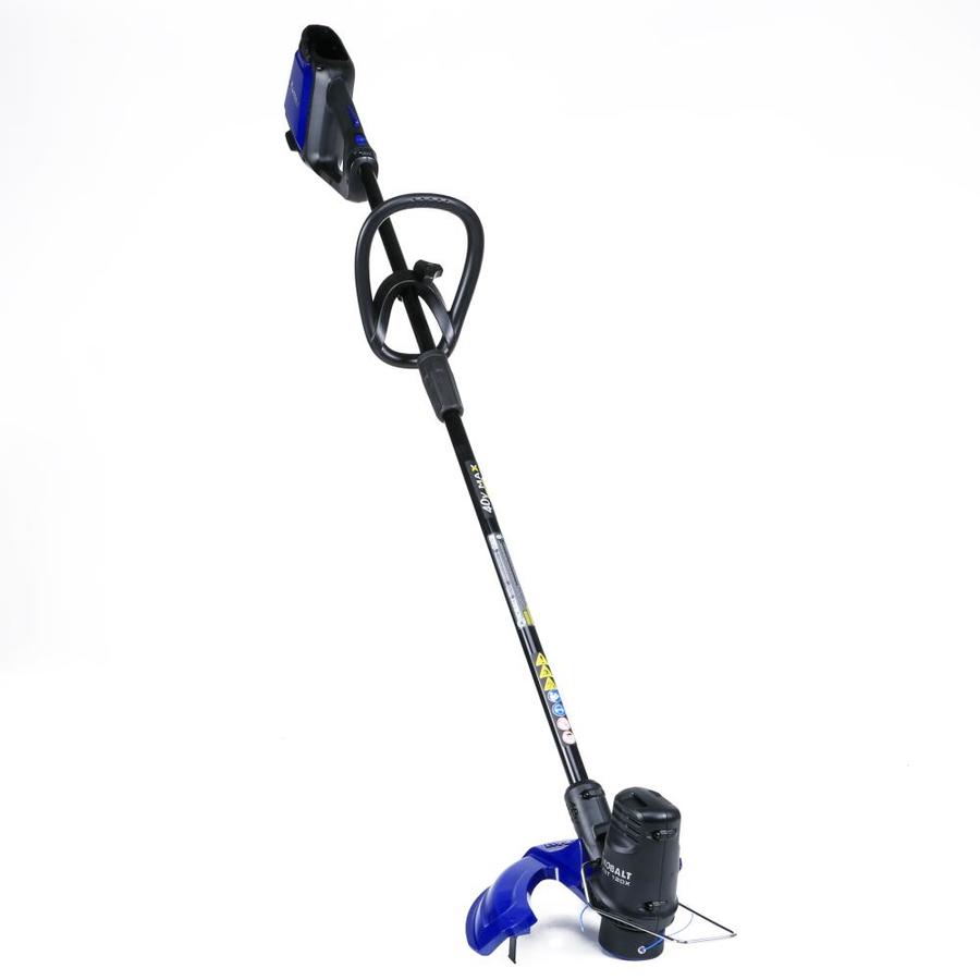 Shop Kobalt 40Volt Max 12in Straight Cordless String Trimmer and