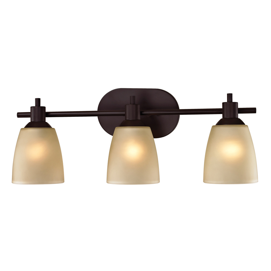 Shop Westmore Lighting 3Light Fillmore Oil Rubbed Bronze LED Bathroom