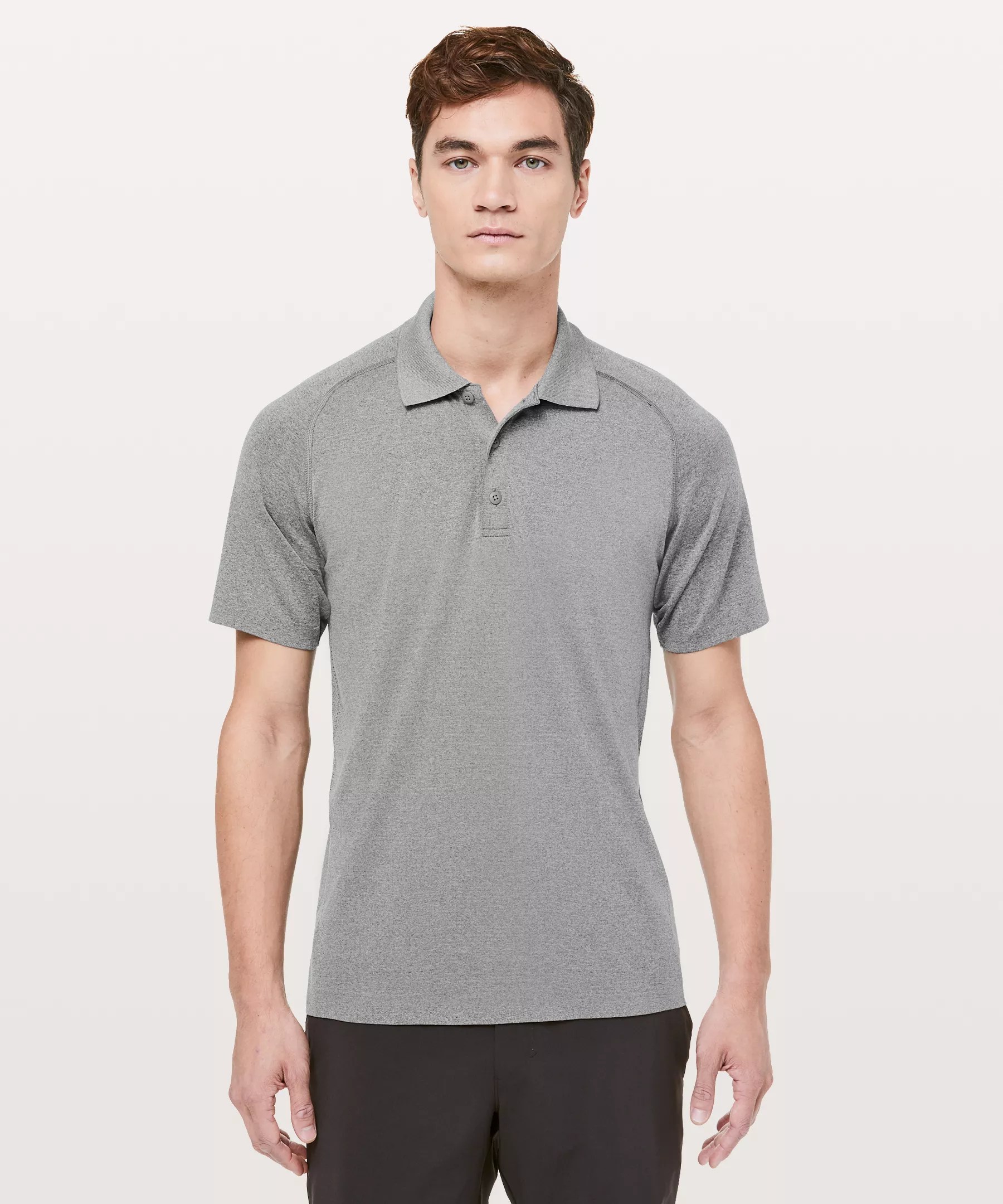 Lululemon Metal Vent Tech Polo In Black ModeSens