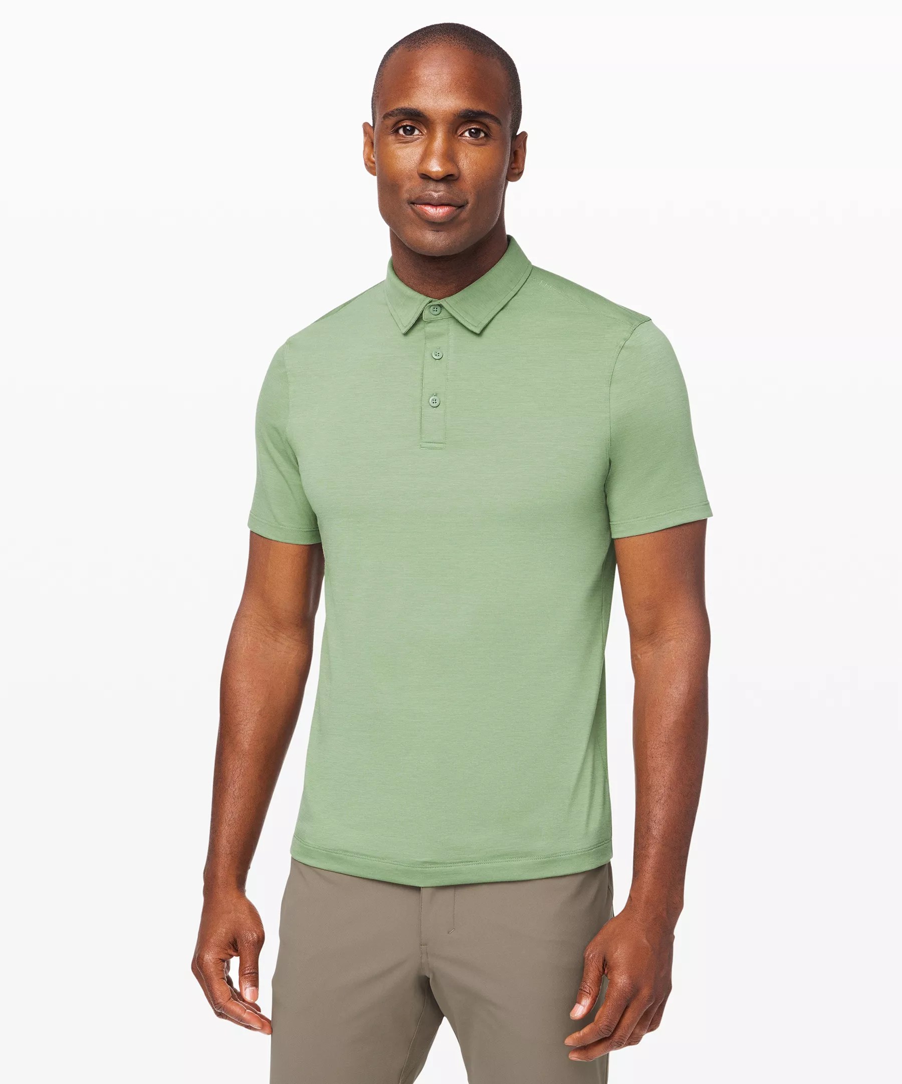 Evolution Polo Men's Short Sleeve Tops lululemon athletica