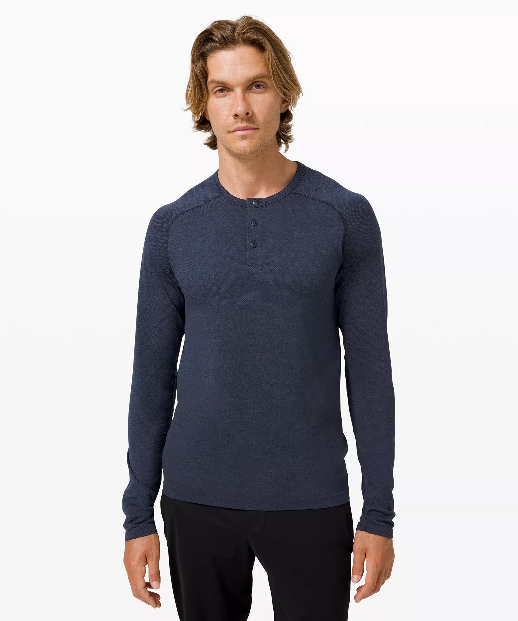 lululemon mens henley long sleeve