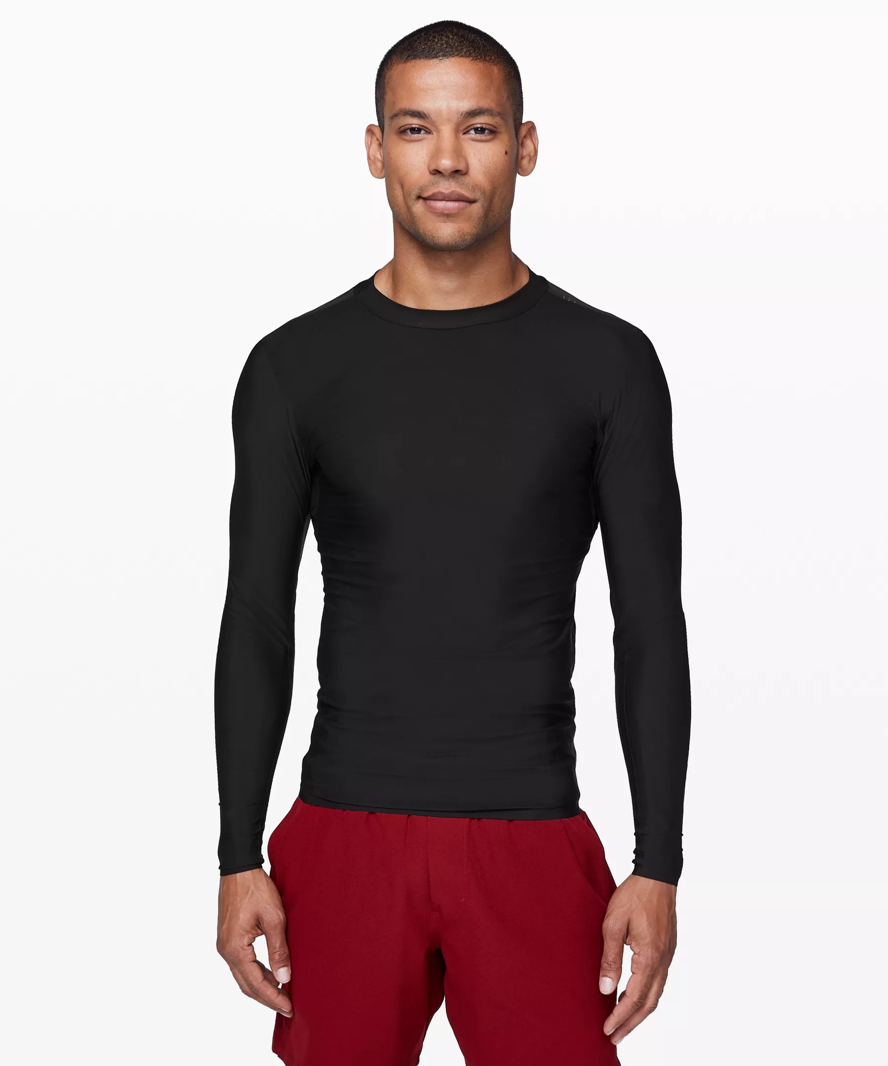 Lululemon Final Wave Rash Guard In Black ModeSens