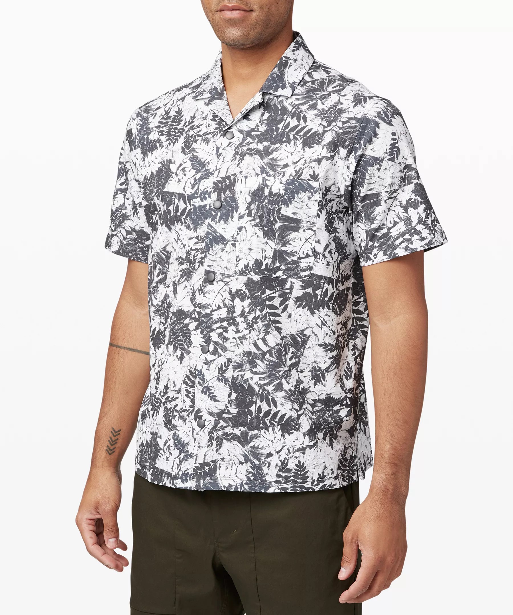 Airing Easy Camp Collar SS Shirt Lululemon AU