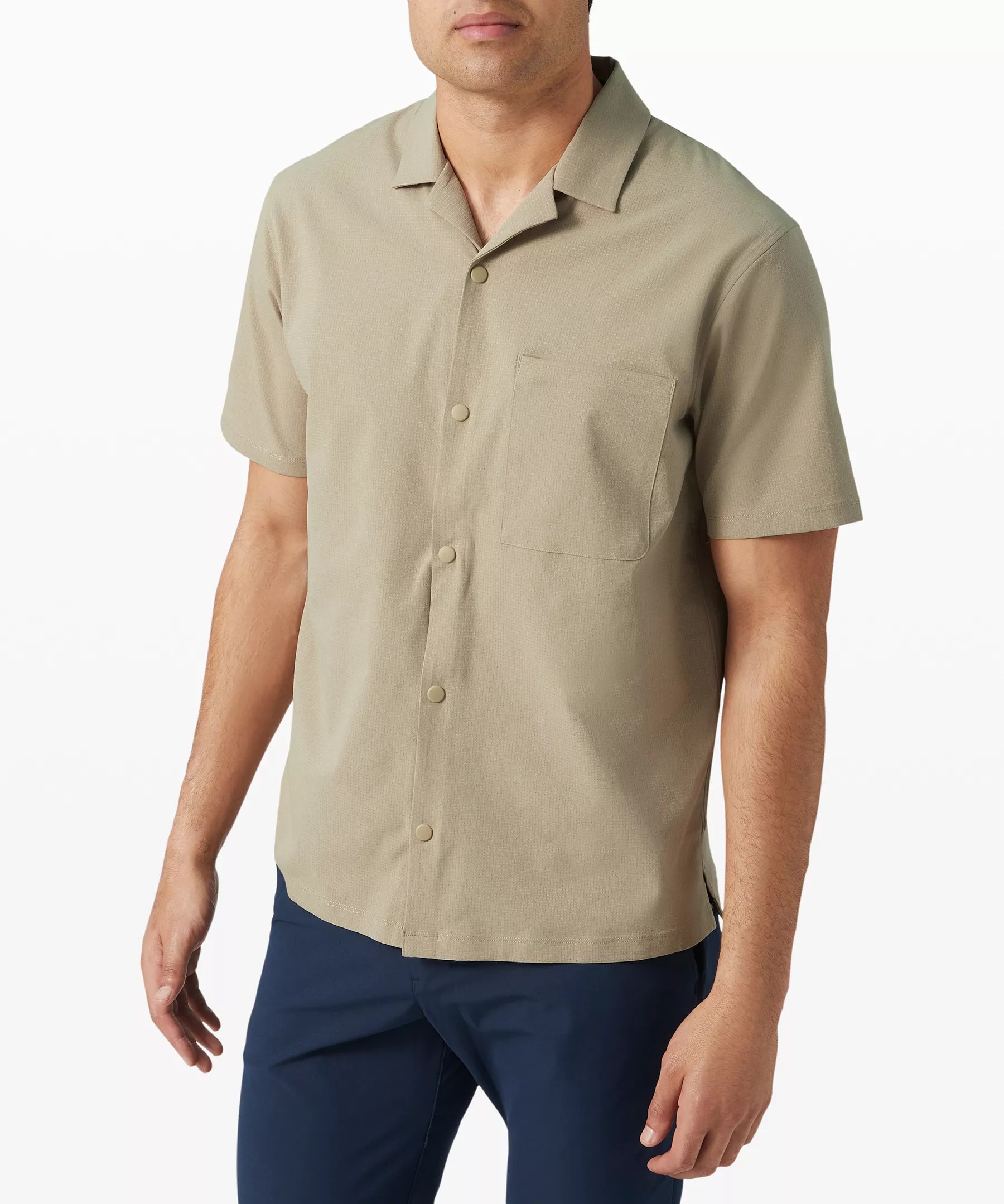 Airing Easy Camp Collar SS Shirt Lululemon AU