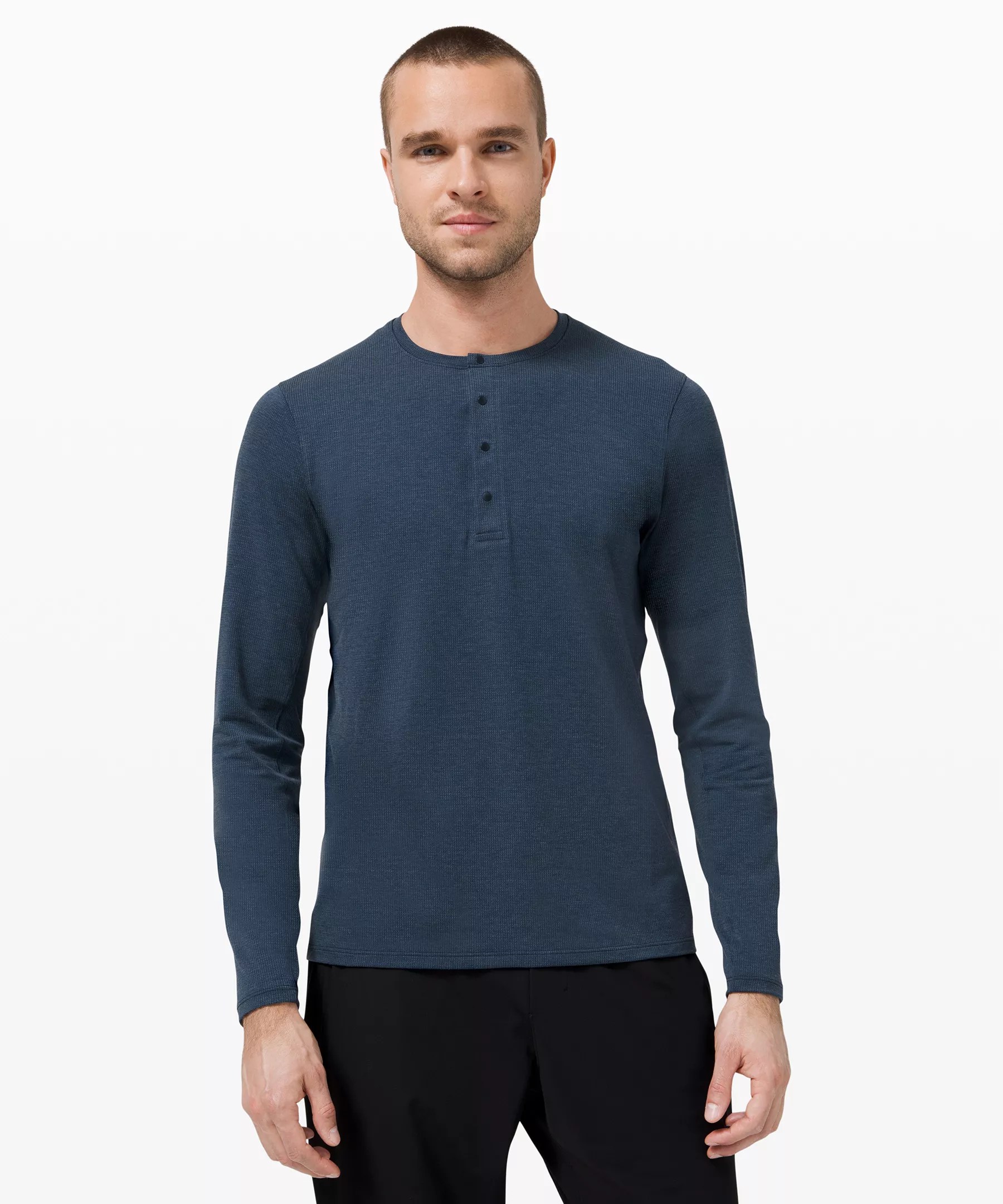 Reinstate Long Sleeve Henley Long Sleeve Tops Lululemon UK