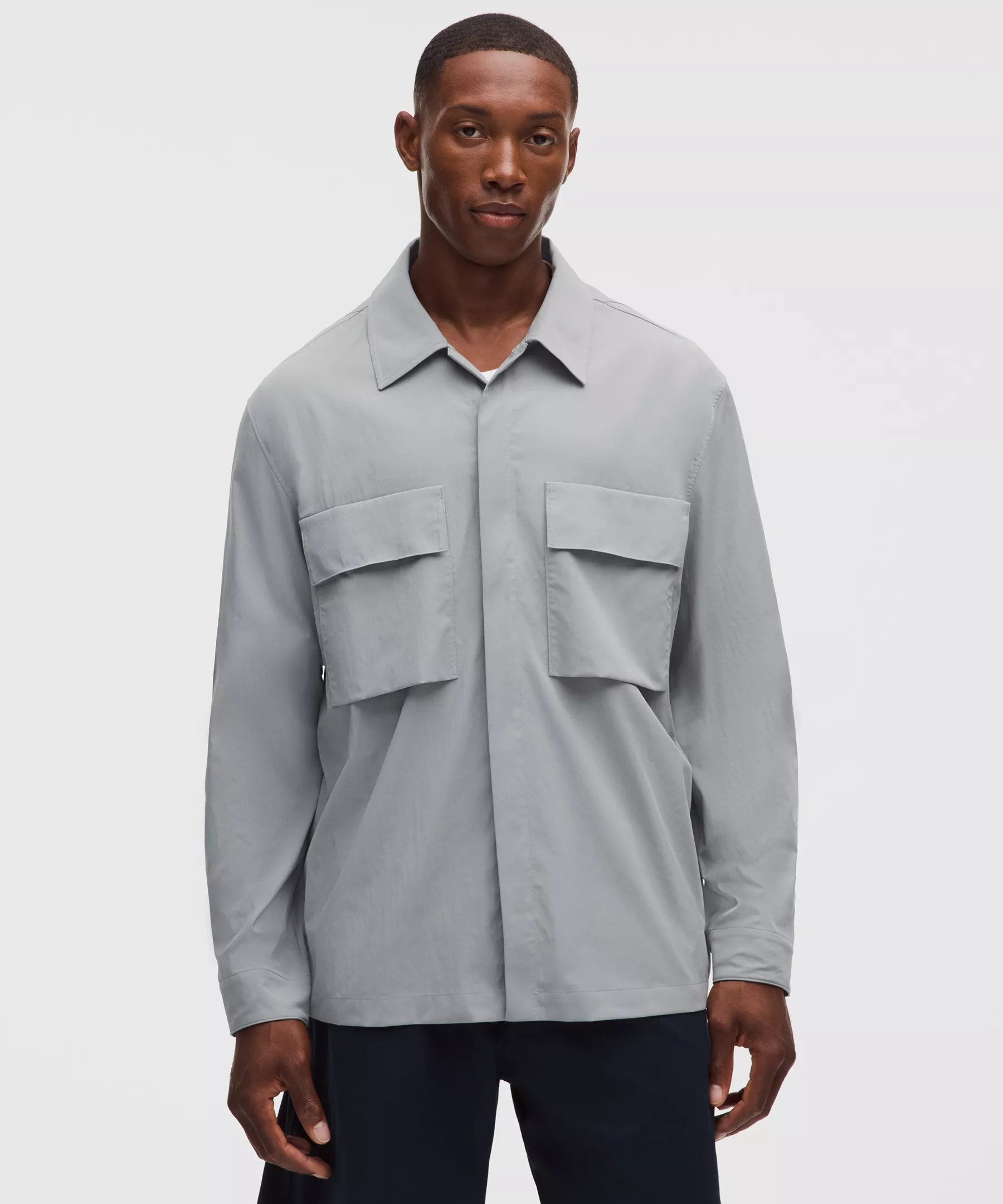 lululemon Men’s Unshaken Long-Sleeve Collared Shirt 