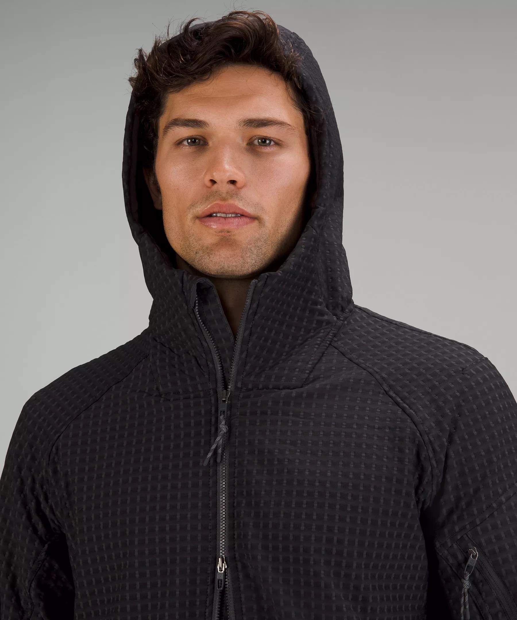 WaterRepellent Grid Fleece Hiking Jacket Lululemon UK