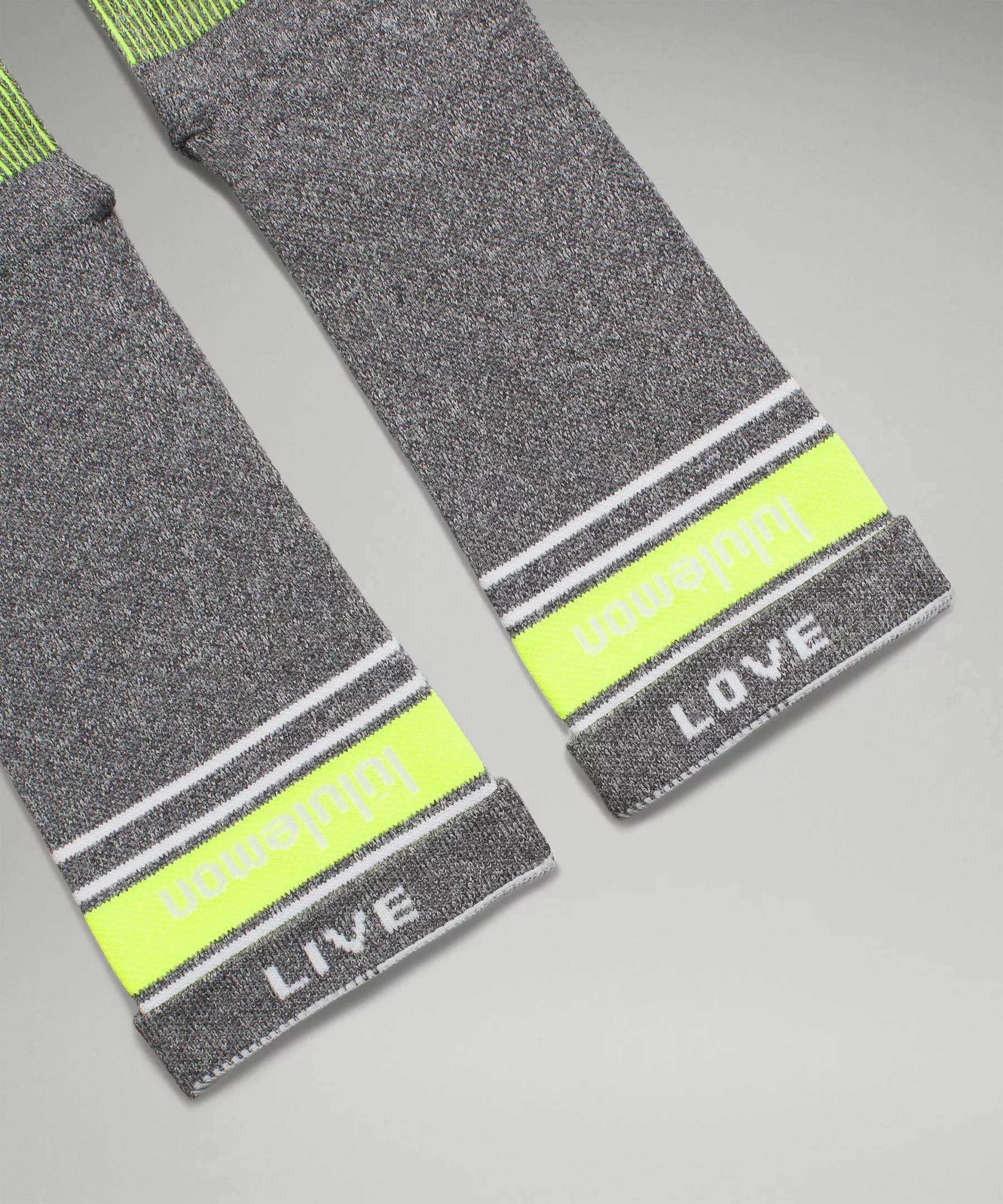 Lululemon Men's Power Stride Crew Socks 3 Pack Stripe ModeSens