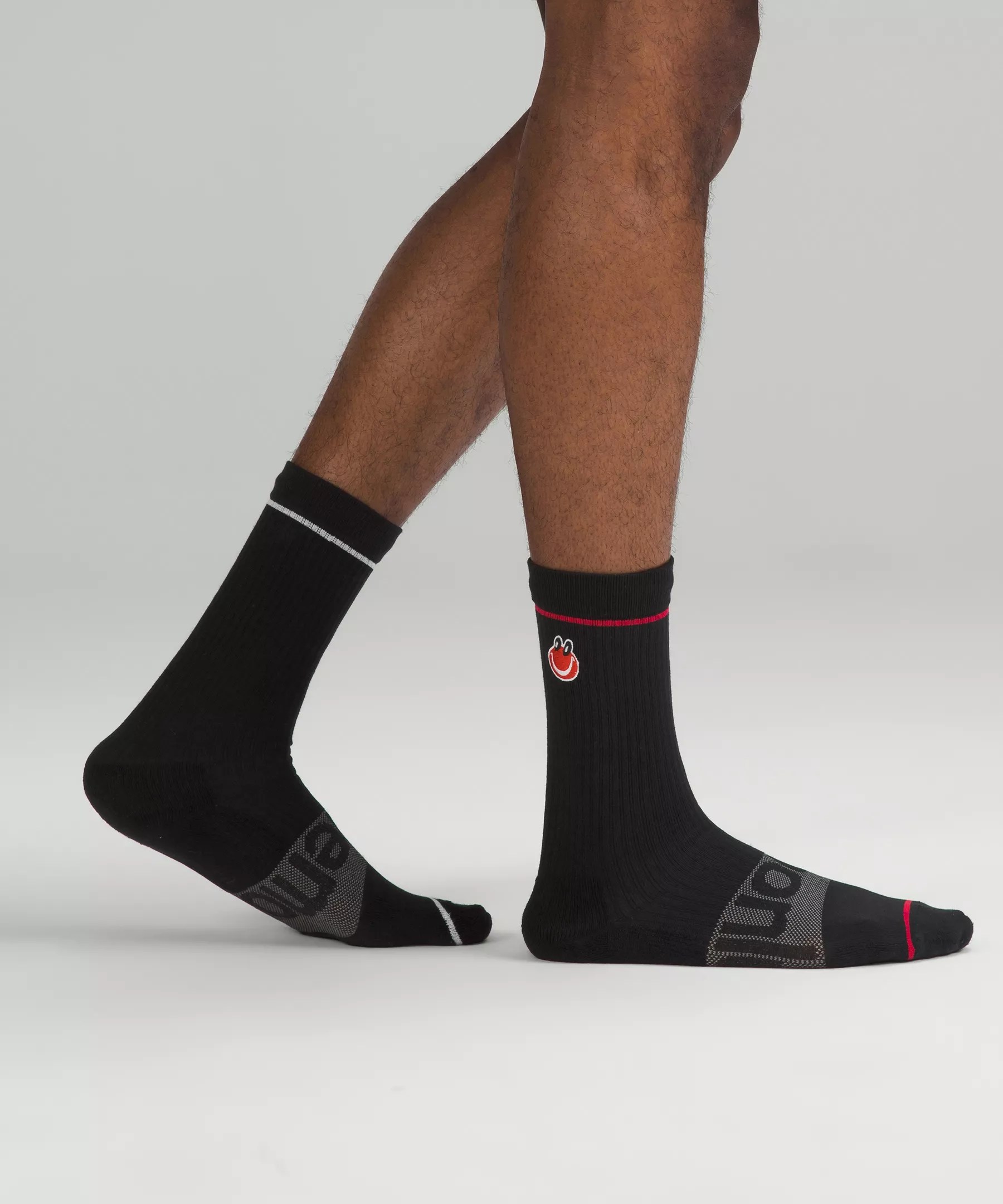 Men's Daily Stride Graphic Crew Sock *Wordmark lululemon Hong Kong SAR