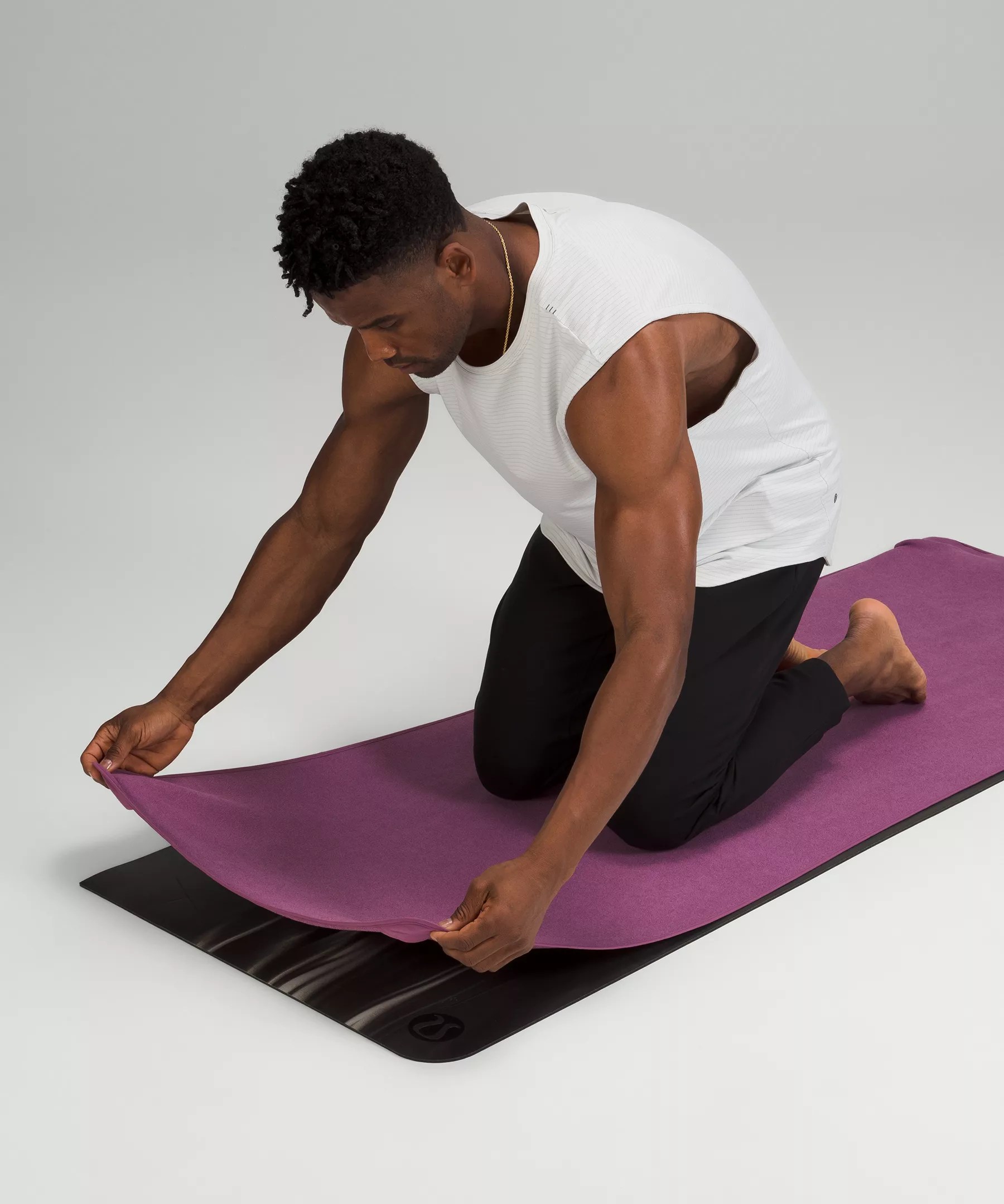 Yoga Mat Towel with Grip Yoga Mats Lululemon HK