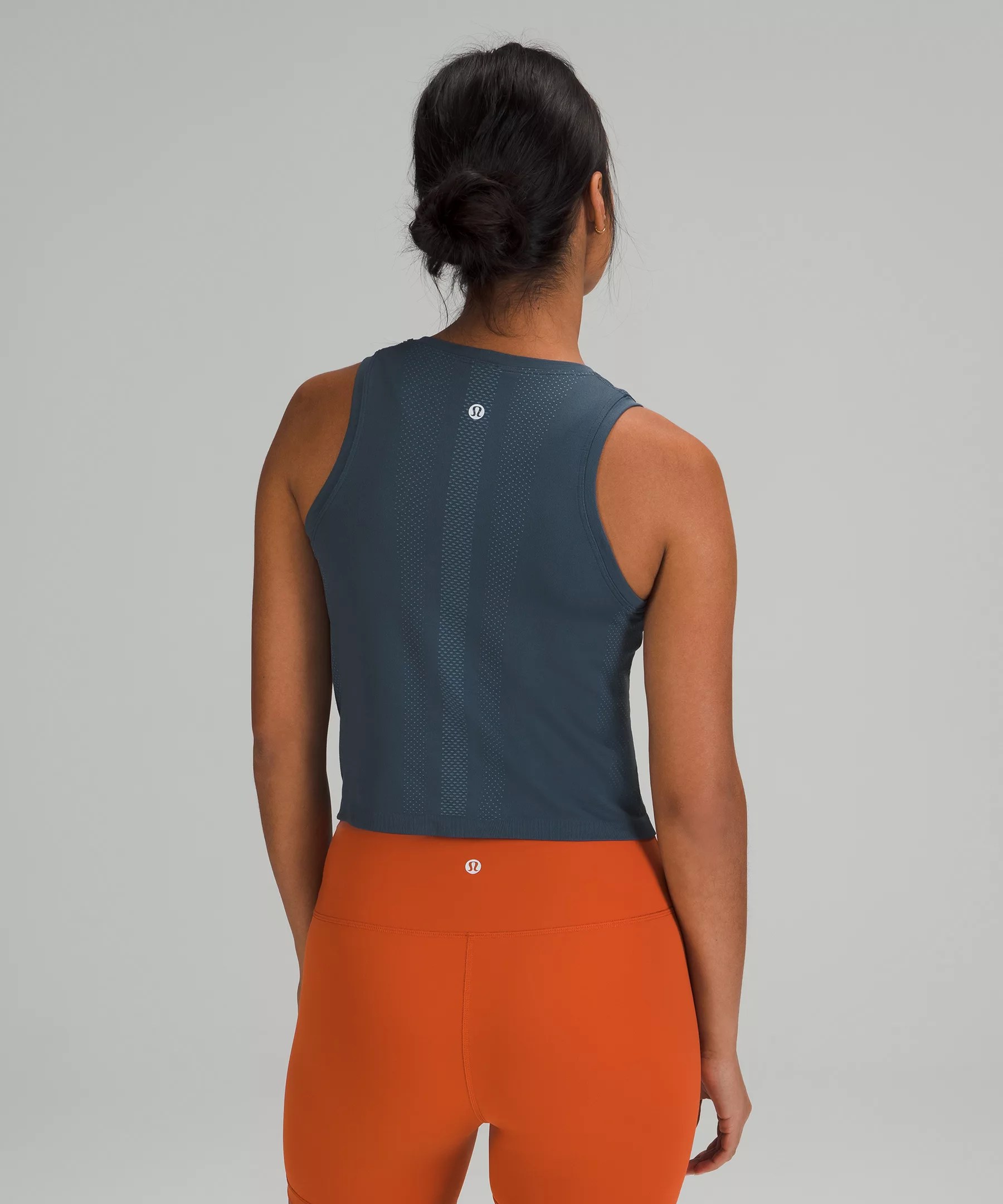 Swiftly High Neck Cropped Tank Top Tanktops Lululemon DE
