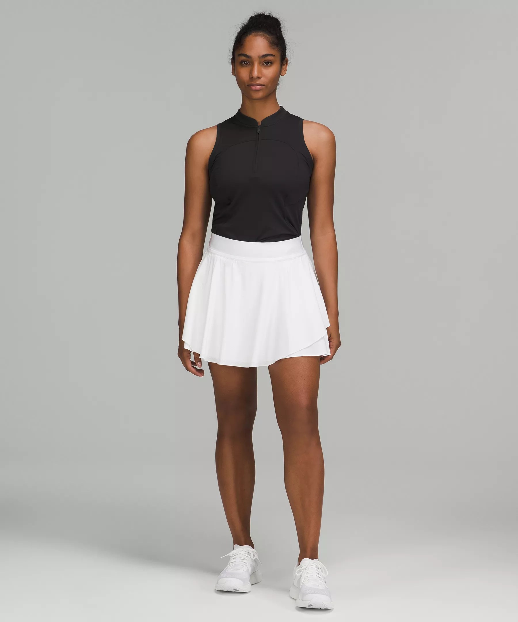 Front Zip MockNeck Tennis Tank Top Tank Tops Lululemon UK