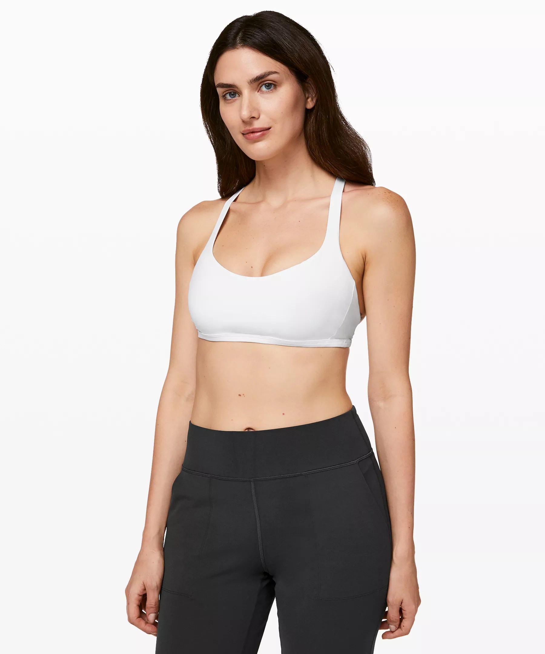 Lululemon Free To Be Zen Bra In White ModeSens