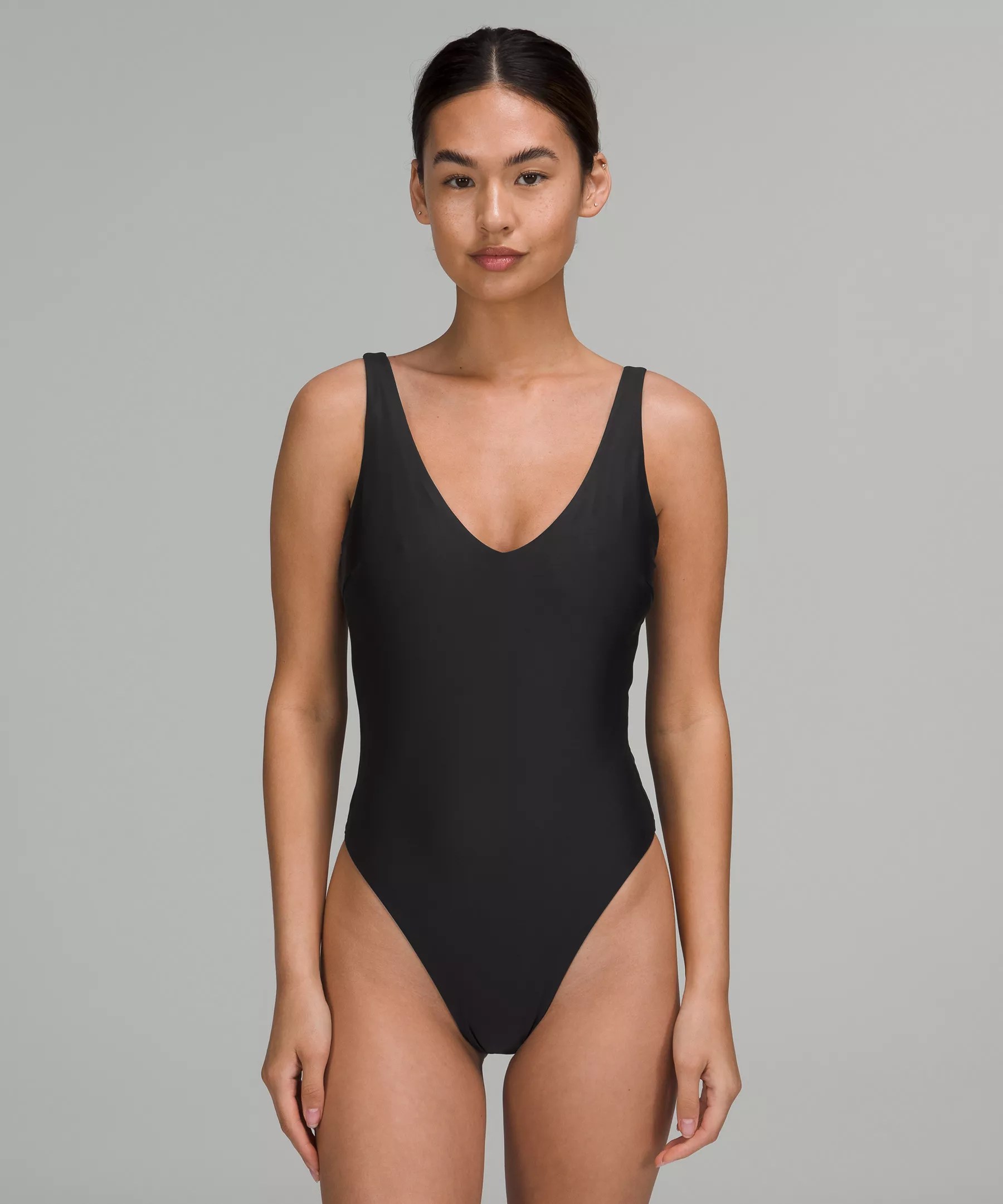 Lululemon Waterside VNeck SkimpyFit OnePiece Swimsuit *B/C Cup